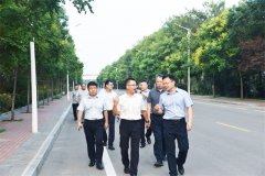 市國資委黨委書記王濤一行到公司調(diào)研指導